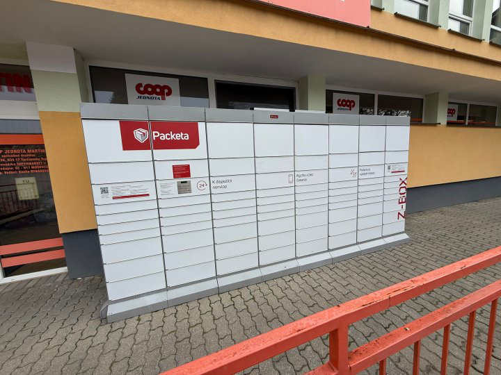 Z-BOX Mošovce, Partizánska 60/2 (COOP Jednota)