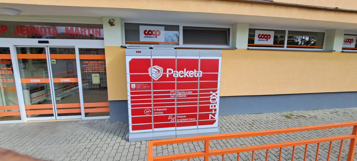 Z-BOX Mošovce, Kollárovo námestie 61 (COOP Jednota)