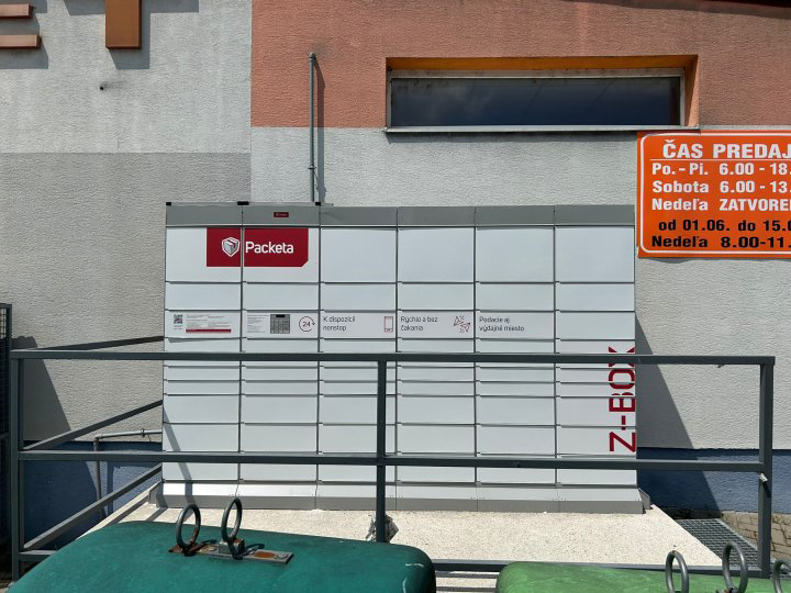 Z-BOX Prašice, 1. mája 155 (COOP Jednota)