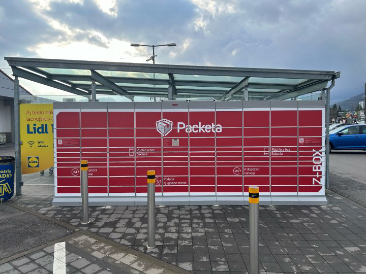 Z-BOX Banská Bystrica, Nad plážou 6704/2 (Lidl)