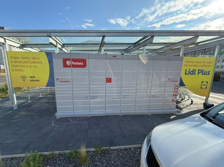 Z-BOX Rimavská Sobota, Petra Hostinského (Lidl)