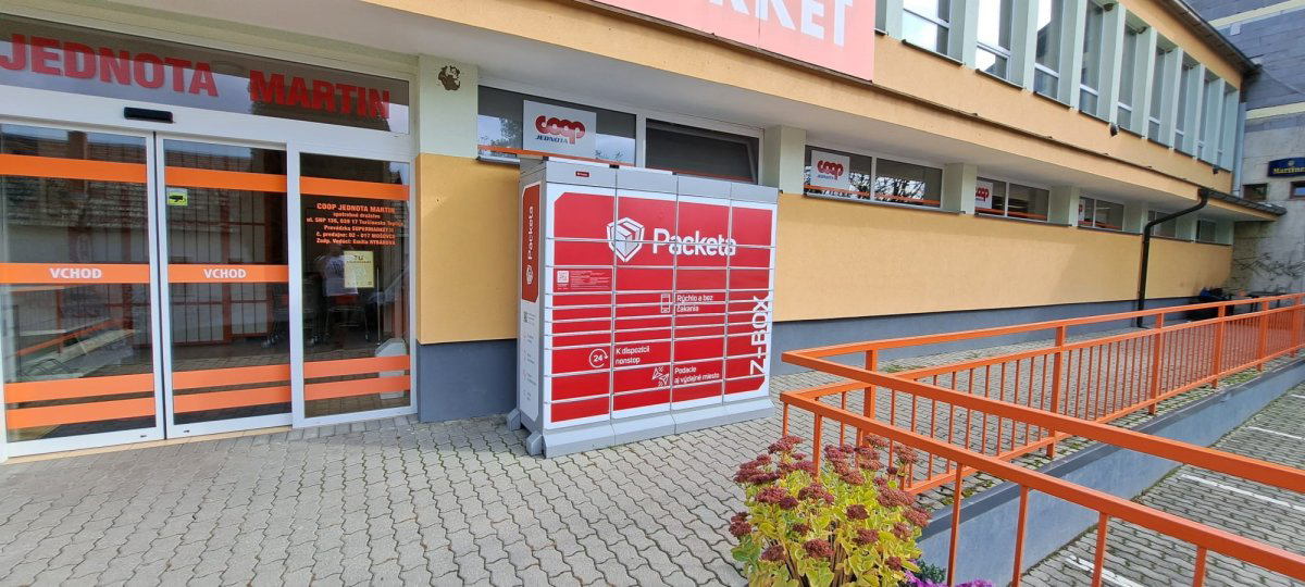Z-BOX Mošovce, Kollárovo námestie 61 (COOP Jednota)