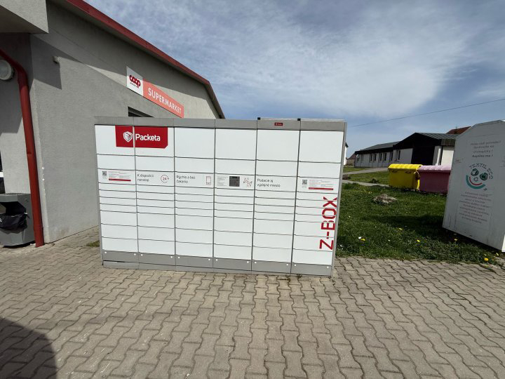 Z-BOX Koš, Víťazstva 834/47 (COOP Jednota)