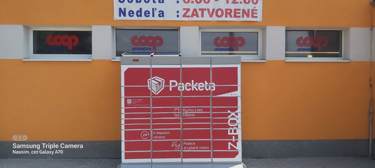 Z-BOX Vranov nad Topľou, Lomnická 584 (COOP Jednota)