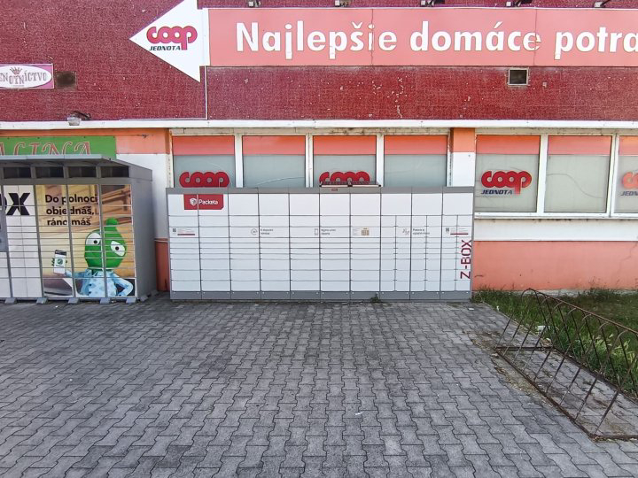 Z-BOX Sereď, M.R. Štefánika 1153/13 (COOP Jednota)