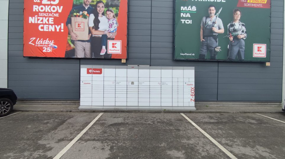 Z-BOX Dunajská Streda, Galantská cesta 4749/7 (Kaufland)